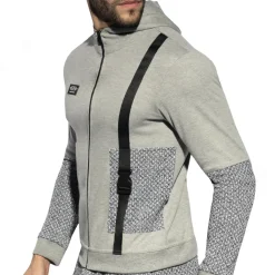 ES Collection Sweatshirts / Vestes-Veste Spike Gris Chiné
