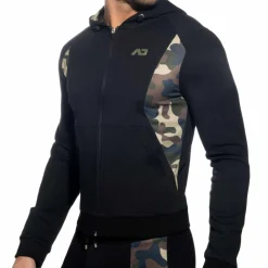 Addicted Sweatshirts / Vestes-Veste Sport AD Coton Noire