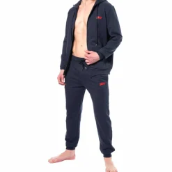 SKU Hauts|Sweatshirts / Vestes-Veste Sport Coton Bleu Marine