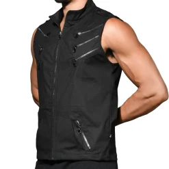 Andrew Christian Sweatshirts / Vestes-Veste Zipper Special Forces Noire